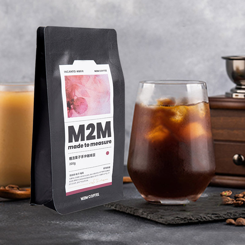 250g, 500g, 1 kg kape packaging bag na may sticker label