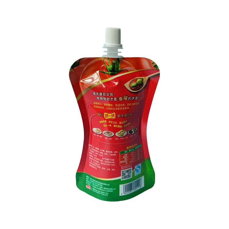 Mataas na sealing sauce spout pouch
