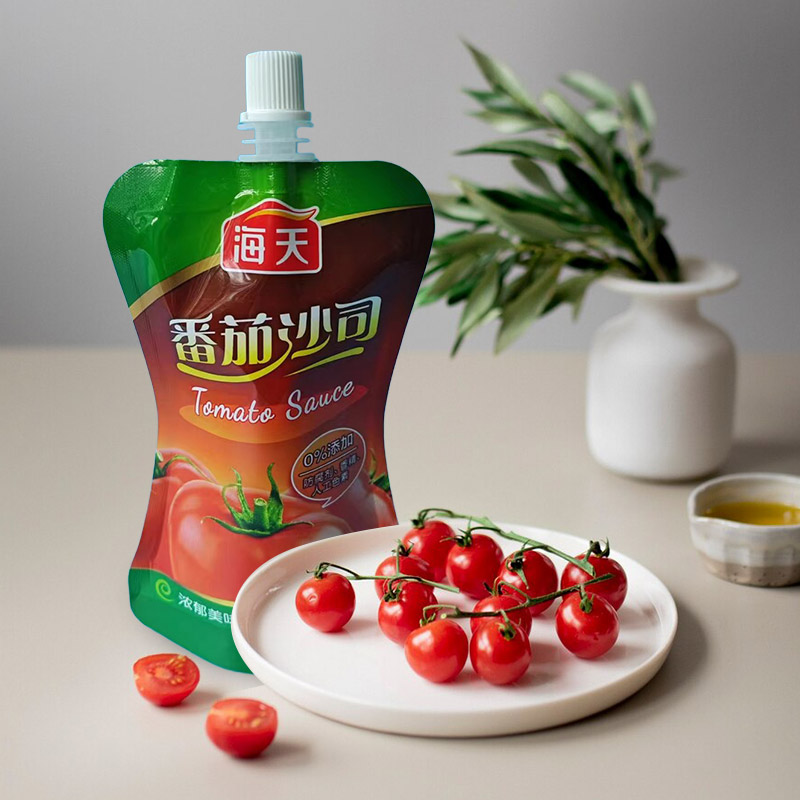 Mataas na sealing sauce spout pouch
